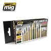 AMMO Mig 7124 WWII AMMUNITION COLORS 6x17ml